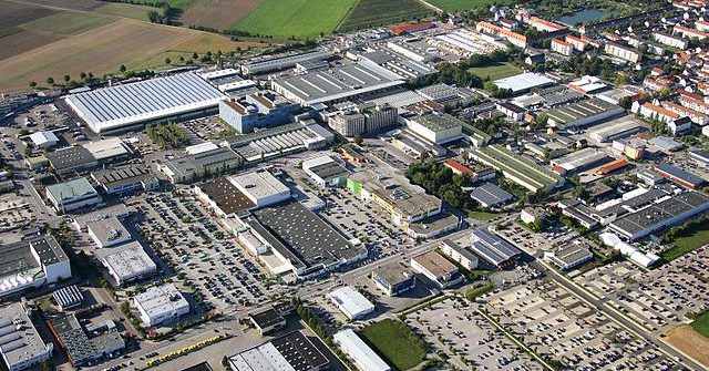 Firmengelände der Krones AG in Neutraubling