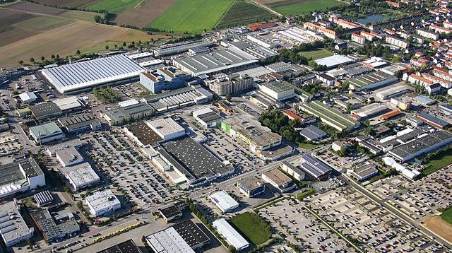 Firmengelände der Krones AG in Neutraubling