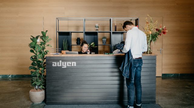 Empfang eines Adyen-Office in Amsterdam, Niederlande