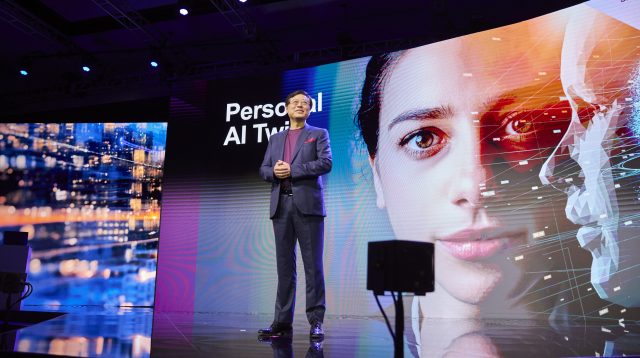 Lenovo-CEO Yang Yuanqing auf der Tech World 2023