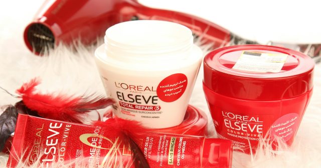 Verschiedene Kosmetikprodukte von L‘Oréal
