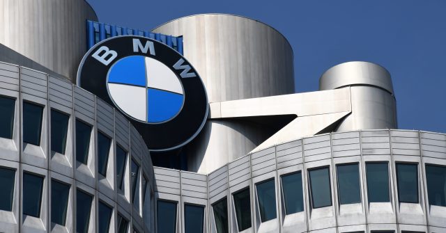 Der Hauptsitz der BMW AG in München, Deutschland