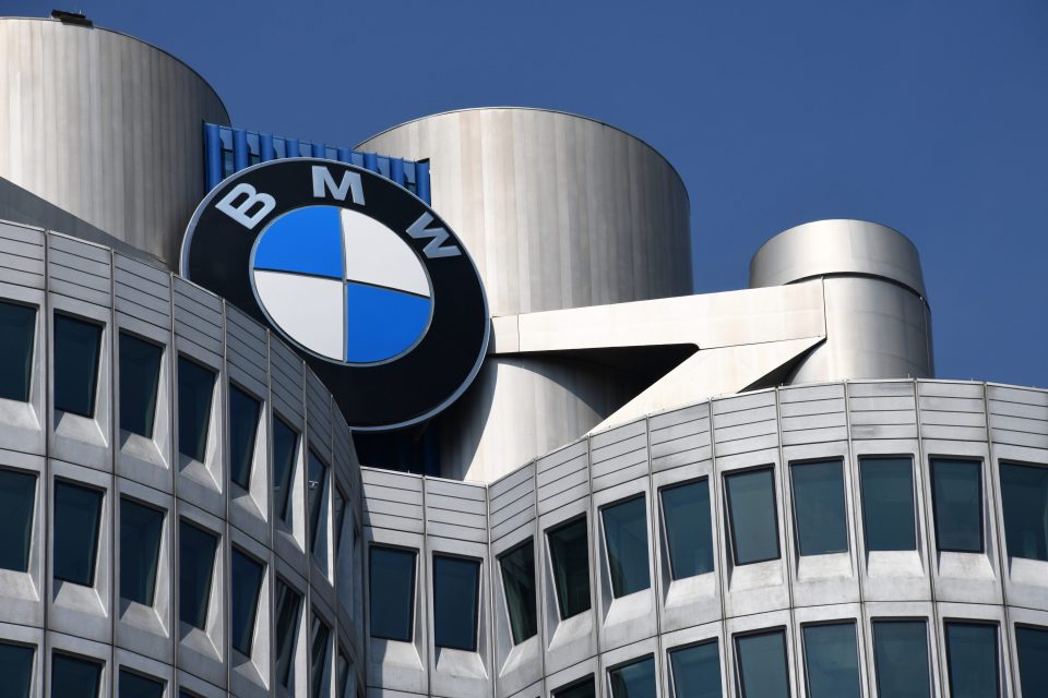 Der Hauptsitz der BMW AG in München, Deutschland