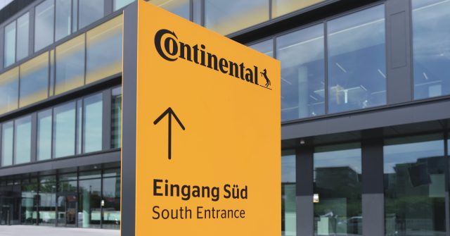 Eingang der Continental Unternehmenszentrale
