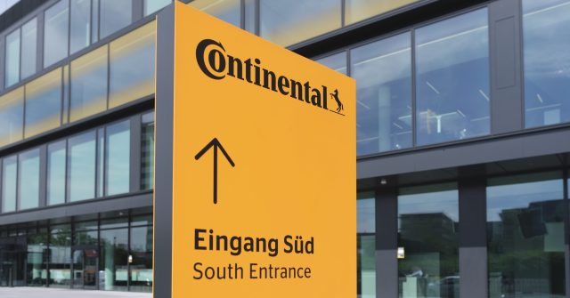 Eingang der Continental Unternehmenszentrale
