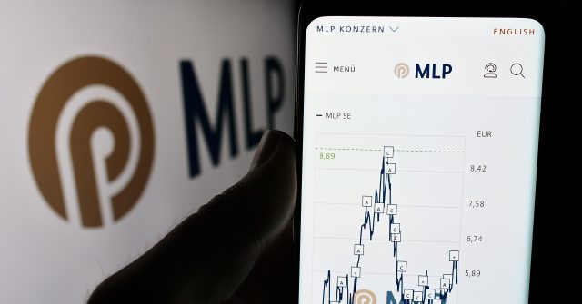 MLP Logo und Aktienkurs