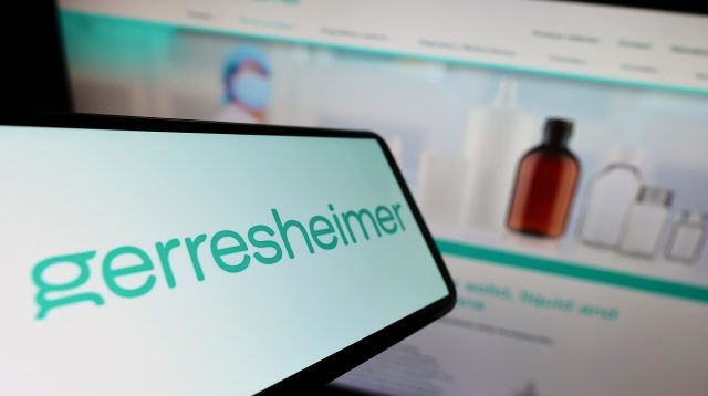 Gerresheimer Logo auf Handy