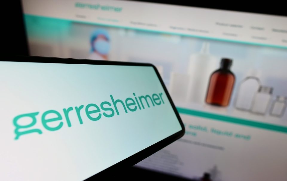 Gerresheimer Logo auf Handy