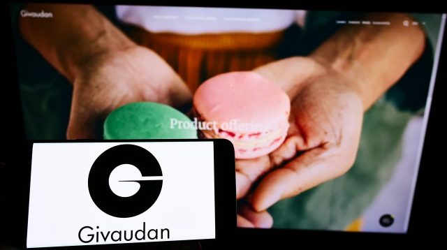 Das Logo von Givaudan SA