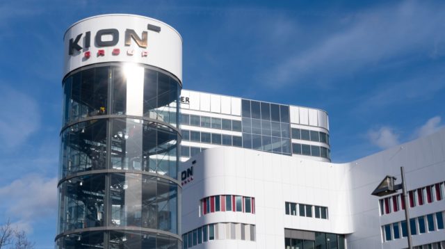 Kion-Firmengebäude in Frankfurt am Main, Deutschland