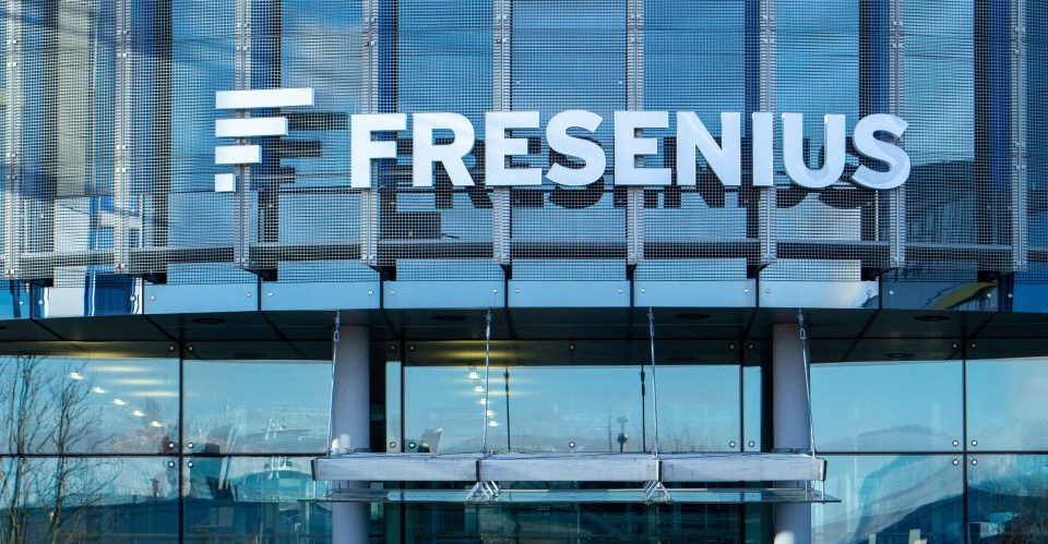 Fresenius Haupteingang in Bad Homburg