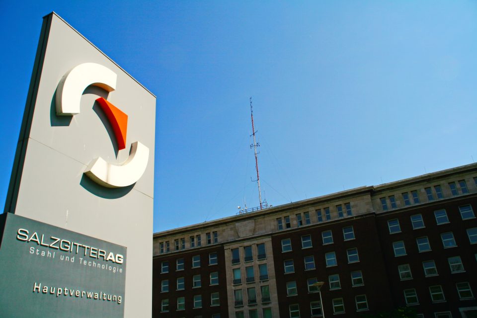 Bürogebäude der Salzgitter AG in Salzgitter, Deutschland