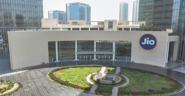 Der Reliance Corporate Park von Reliance Industries in Navi Mumbai, Indien