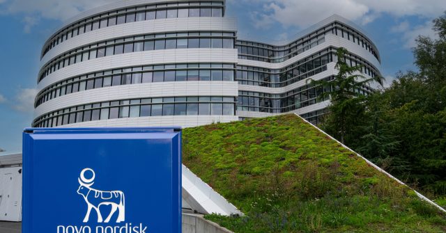 Die Unternehmenszentrale von Novo Nordisk in Kopenhagen, Dänemark
