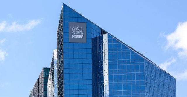 Nestlé-Logo an der kanadischen Niederlassung in North York