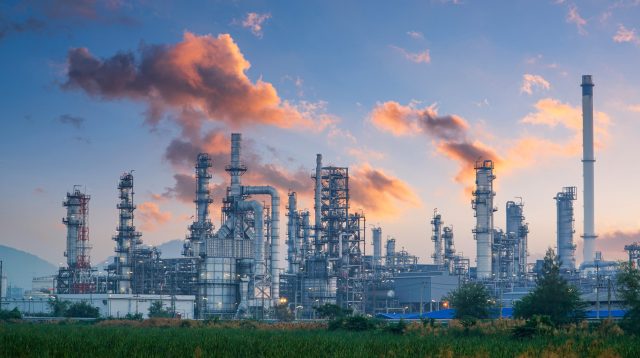 Petrochemie-Anlage