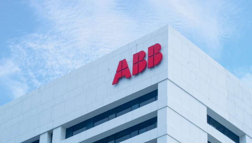 Das Logo von ABB
