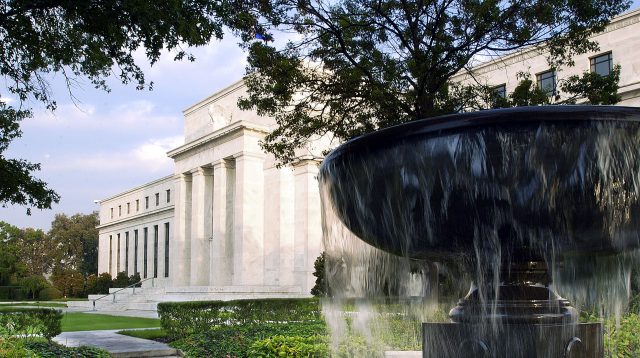 Hauptsitz der Fed in Washington D.C., USA