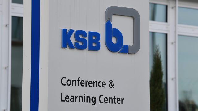 Das Logo der KSB SE & Co. KGaA