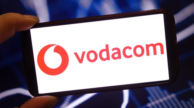 Das Vodacom-Firmenlogo