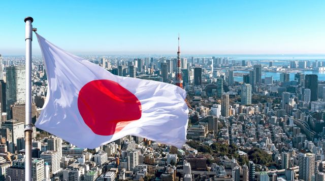 Flagge Japans