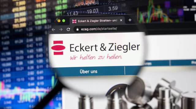 Das Logo von Eckert & Ziegler