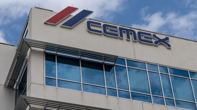 Das Logo des Baustoffherstellers Cemex