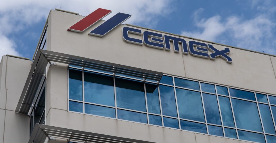 Das Logo des Baustoffherstellers Cemex