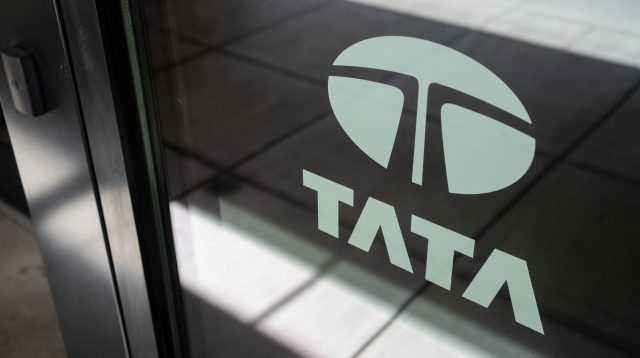 Das Logo von Tata Steel