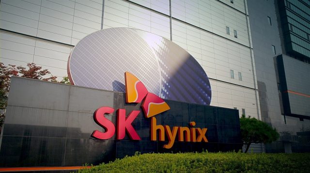 Logo des südafrikanischen Halbleiterherstellers SK Hynix