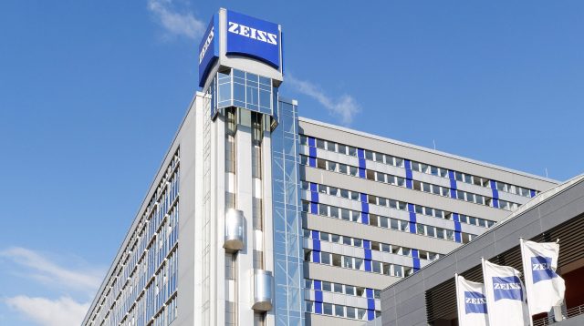 Fabrik von Zeiss in Süd-Jena