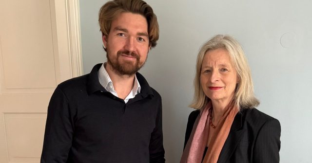 Justus Schirmacher (links) und Annet Aris