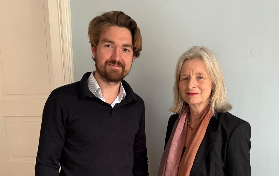 Justus Schirmacher (links) und Annet Aris