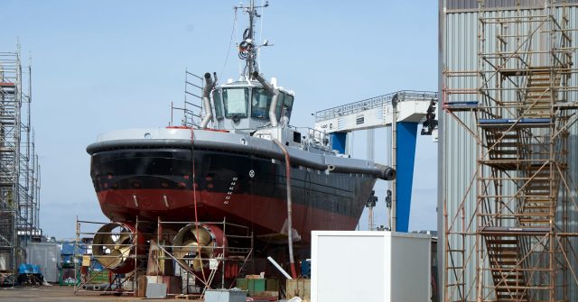 Larsen & Toubro, unter anderem im Schiffbau tätig