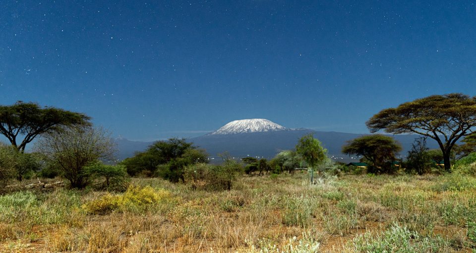 Der Kilimandscharo in Kenia