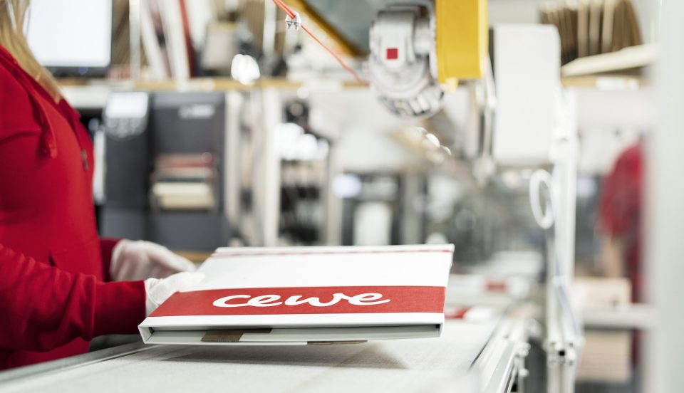 Versand von Cewe Produkten