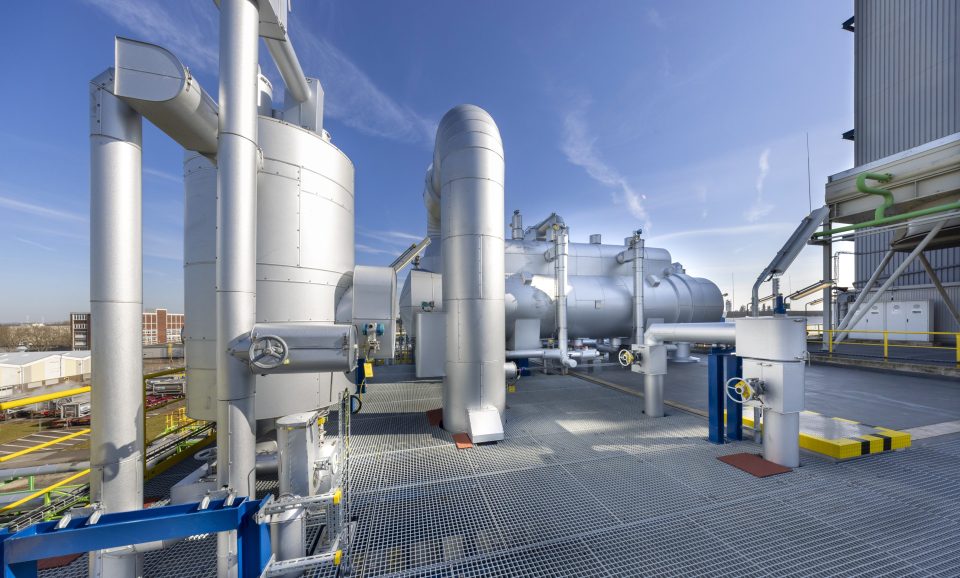 Reaktor der Covestro AG am Standort Dormagen