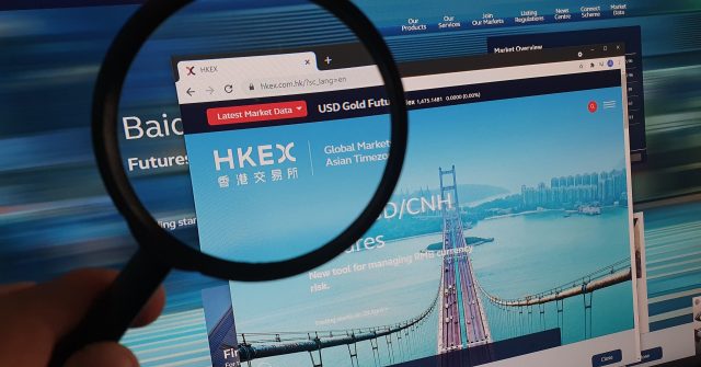 Website von Hong Kong Exchange