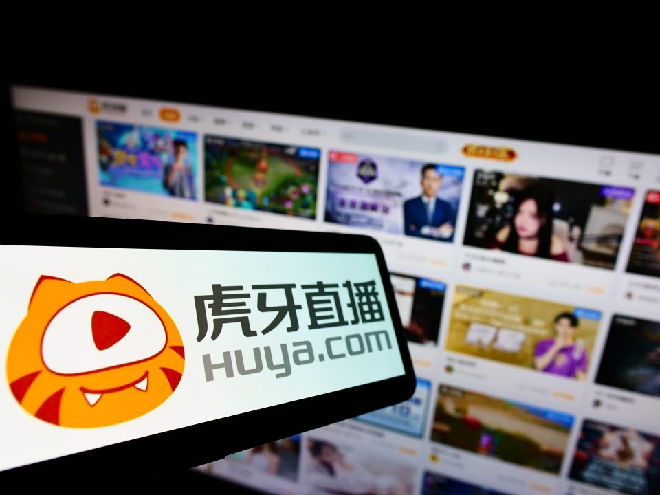 HUYA Inc, Live-Streaming-Plattform für Spiele