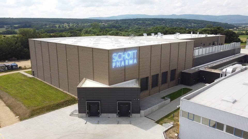 Schott Pharma-Werk in Ungarn