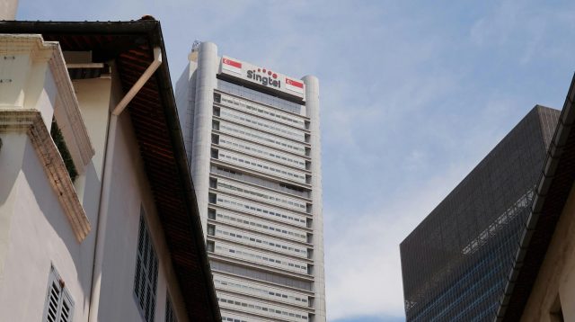 Singtel-Tower in Singapur