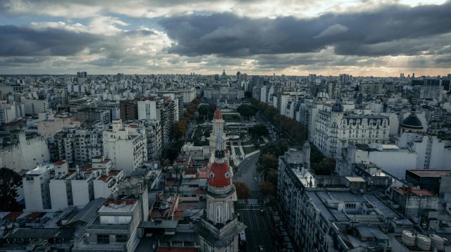 Blick auf Buenos Aires, Argentinien