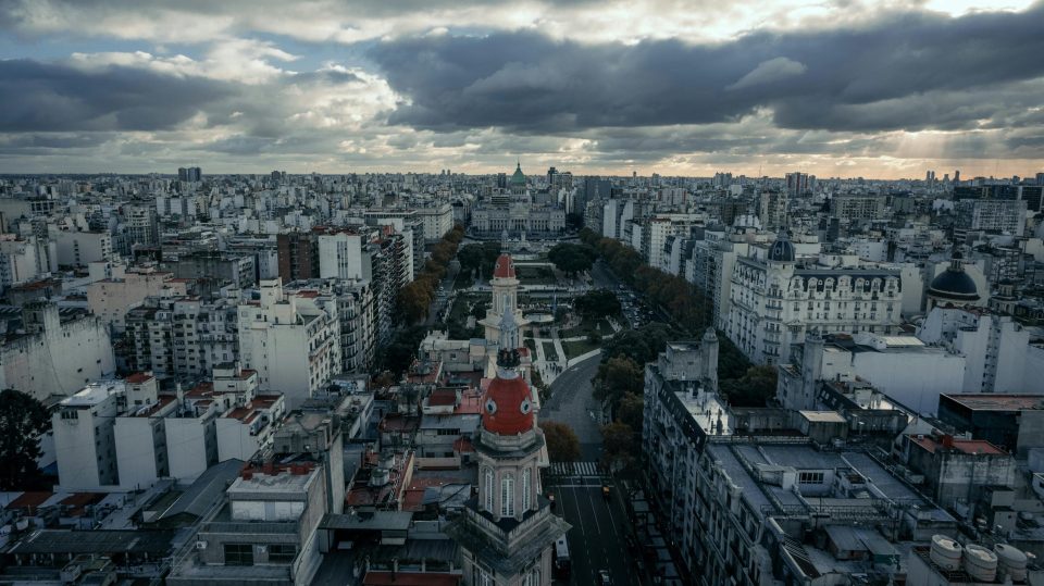 Blick auf Buenos Aires, Argentinien