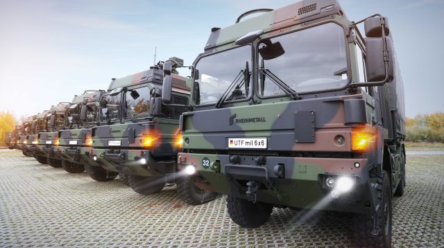 Fahrzeuge für das Militär von Rheinmetall