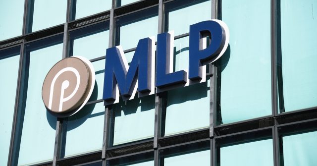 Hamburg, Germany - June 24, 2020: MLP in Hamburg, Germany - MLP is a German corporation providingfinancial services
