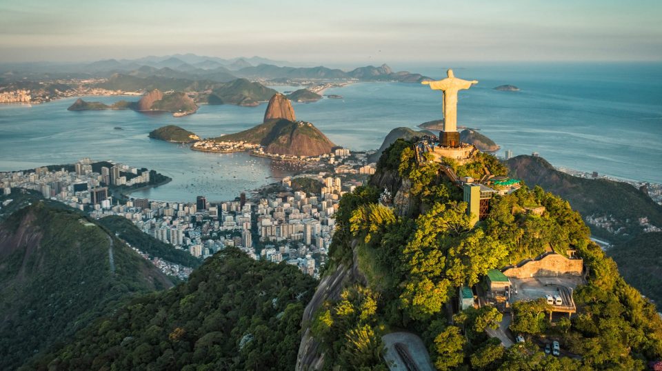 Christusstatue in Rio de Janeiro, Brasilien