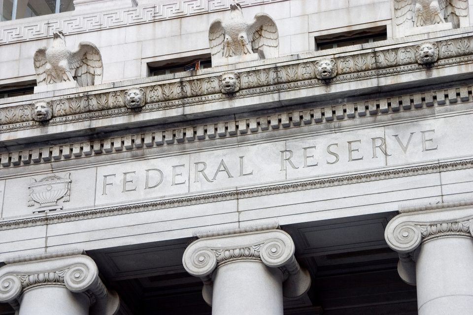 Fassade der Federal Reserve