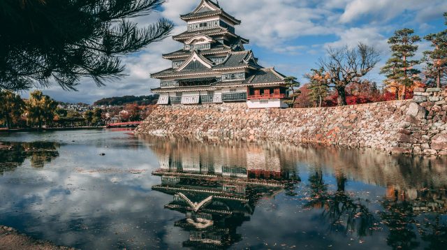Tempel in Matsumoto, Japan