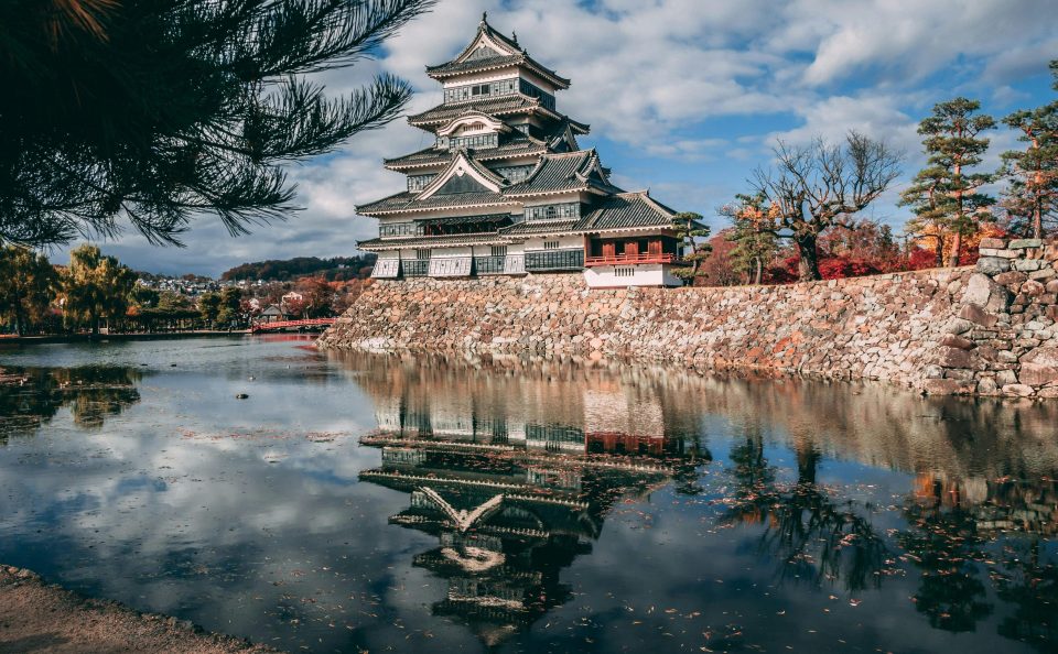 Tempel in Matsumoto, Japan