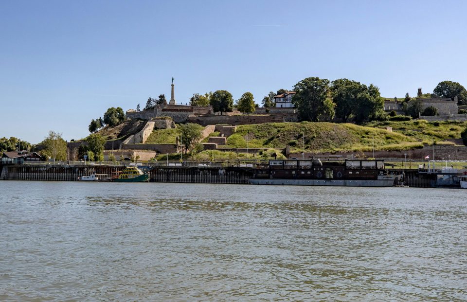 Festung in Belgrad, Serbien